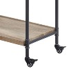 NicBex 1 Drawer Rolling Kitchen Island Cart with 2 Open Shelves,Kitchen Island on Wheels with Storage,Island Table for Kitchen - 4 of 4