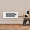 VEVOR Register Booster Fan, Quiet Vent Booster Fan Fits 4” x 12” Register Holes, with Remote Control and Thermostat Control, Adjustable Speed, White - 2 of 4