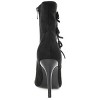 Journee Collection Womens Deandra Tru Comfort Foam Inside Zip Stiletto Booties Black 7 - 3 of 4