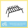 Achla Designs 27" Sturdy Tapered Steel Hearth Grate Black - 2 of 4