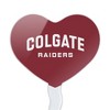 Colgate University Raiders Logo Heart Love Cupcake Picks Toppers Decoration Set of 6 - 2 of 4