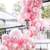 PartyWoo Balloons Light Pink Pastel Baby Pale 18 Inch 20 pcs - 3 of 4