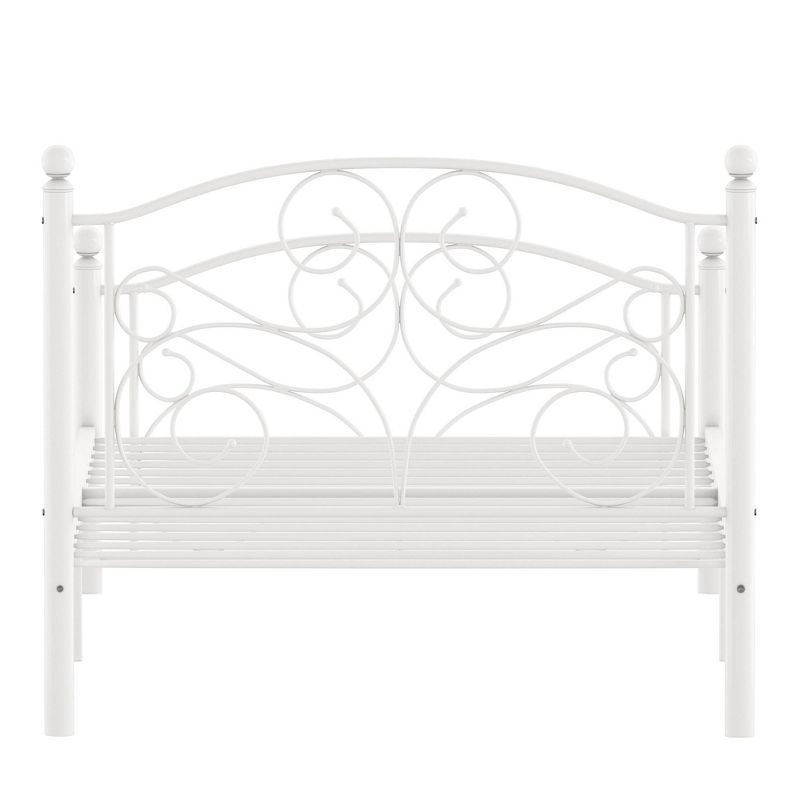 Twin Metal Platform Bed White - Inspire Q, 5 of 8