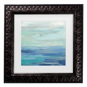 Trademark Fine Art - Silvia Vassileva Sunset Beach Ii No Orange Matted Framed Art - 1 of 4