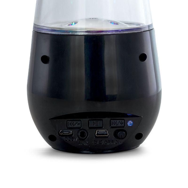 beFree Sound Bluetooth LED Dancing Water Multimedia Speakers in Black, 5 of 7