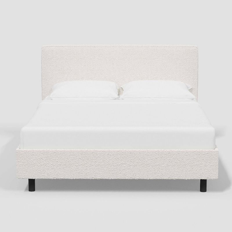 Kelsey Platform Bed in Boucle - Threshold™, 1 of 5