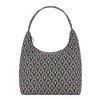 Signare USA Luxor Art Deco Black and White Hobo Shoulder Bag - 4 of 4
