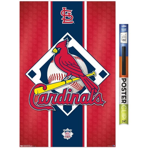 Art St Louis Cardinals MLB Baseball Team Logo Pattern Full Print