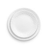 Corelle 18pc Vitrelle Embossed Bella Faenza Dinnerware Set White - image 3 of 4