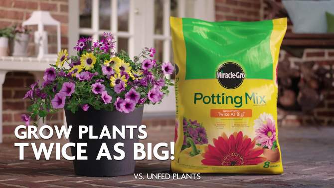 Miracle-Gro Premium Potting Mix, 2 of 10, play video