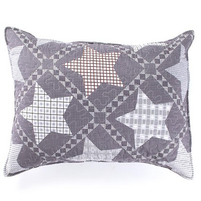 The Lakeside Collection Country Star Quilted Bedroom Ensemble - Sham 1 Pieces