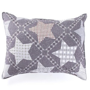The Lakeside Collection Country Star Quilted Sham - Sham 1 Pieces - 1 of 2