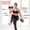 Lifepro 5-in-1 Adjustable Dumbbell Set - Versatile Hand Weights for Fitness Training - 4 of 4