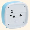 REGALWOVEN Plastic Battery Powered Analog Square Alarm Clock 4.1"L x 1.8"W x 4.1"H 1 Pc - 4 of 4