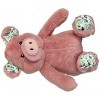 Petlou Pig, 15-inch Mauve Super Soft, Animal Plush Dog Toy - 3 of 3