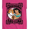 Girls' - Disney Princess - Jasmine Rajah Courageous and Kind Fitted Short Sleeve Graphic T-Shirt - 2 of 4