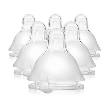 Evenflo 6pk Balance Standard-Neck Anti-Colic Baby Bottle Nipple