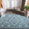 Courtyard CY8533 UV & Stain Resistant Non-Shedding Power Loomed Indoor/Outdoor Rugs - Safavieh - 2 of 4