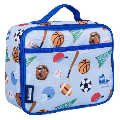 Wildkin Kids Insulated Lunch Box Bag (trains, Planes And Trucks) : Target