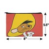 Looney Tunes Speedy Gonzales Makeup Cosmetic Bag Organizer Pouch - 4 of 4