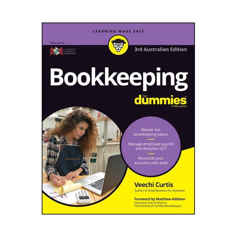Bookkeeping for Dummies - 3rd Edition by  Veechi Curtis (Paperback), 1 of 2