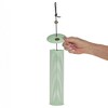 Birds Choice Metal Modern Farmhouse Finch Tube Bird Feeder Sage Green - 3 of 4