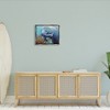 Stupell Industries Underwater Manatee Impressionist Floating Frame Canvas Art, Gray, 21" x 17" - 3 of 4