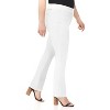 Rekucci Curvy Woman  Straight Leg Pull-On Pants with Tummy Control - 2 of 3
