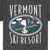 Boys' - Peanuts - Snoopy and Woodstock Vermont Ski Resort Short Sleeve Graphic T-Shirt - 2 of 4