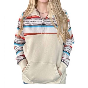 Women's Serape 1/4 Zip Pullover - HOOEY - 1 of 3