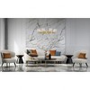 Savoy House Isla Blanca 8 - Light Chandelier in  Warm Brass - 4 of 4