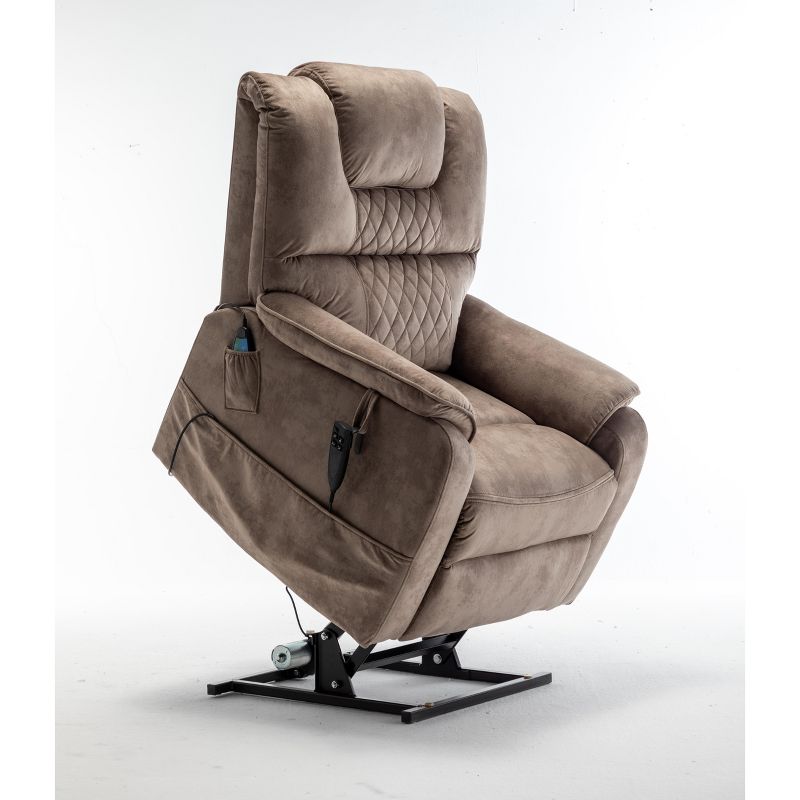 Electric Lift Massage Recliner With Heating - ModernLuxe, 5 of 11