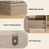 White Dresser for Bedroom, 6 Drawer Dresser with LED Lights and Charging Station, for Living Room, Hallway - 3 of 4
