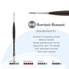Borciani e Bonazzi UNICO Synthetic Mongoose Artist Paint Brush - Series 800 Round - Size #6 - Watercolors, Oil & Acrylic Paint - Handcrafted in Italy, - 2 of 4