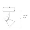 VAXCEL Alto LED Adjustable Ceiling Spot Light - 2 of 4