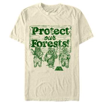 Ewok Target Protect Star : Boy\'s Our Forests T-shirt Wars