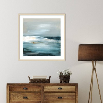 Be Bold II Abstract Seascape Framed Wall Art Print