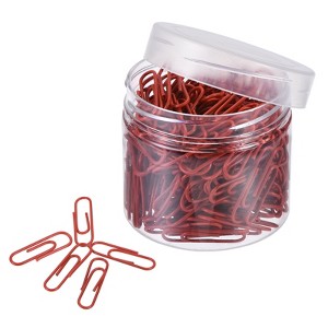 Unique Bargains Small Size Metal Prevent Tearing Pages Home Office Paper Clip 200 Pcs - 1 of 4