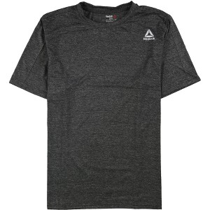 Reebok Mens Heathered Crew Neck Performance Basic T-Shirt - 1 of 1
