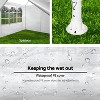 Party Tent Outdoor Canopy, Heavy Duty Waterproof Gazebo with Removable Sidewalls, Event & Wedding Shelter - 3 of 4
