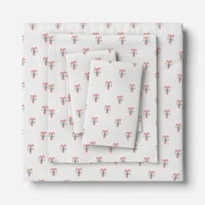 Christmas Flannel Sheet Set - Wondershop™ - 1 of 4