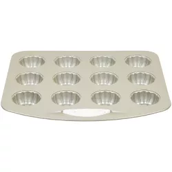 Wilton Daily Delights Mini Fluted Baking Pan Silver