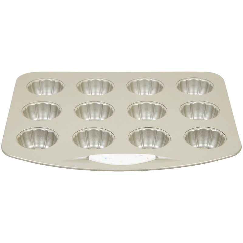 Wilton Daily Delights Mini Fluted Baking Pan Silver, 1 of 9
