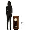 Howard Miller 625525 Kathryn Wall Clock 625525 Tuscany Cherry - 2 of 3