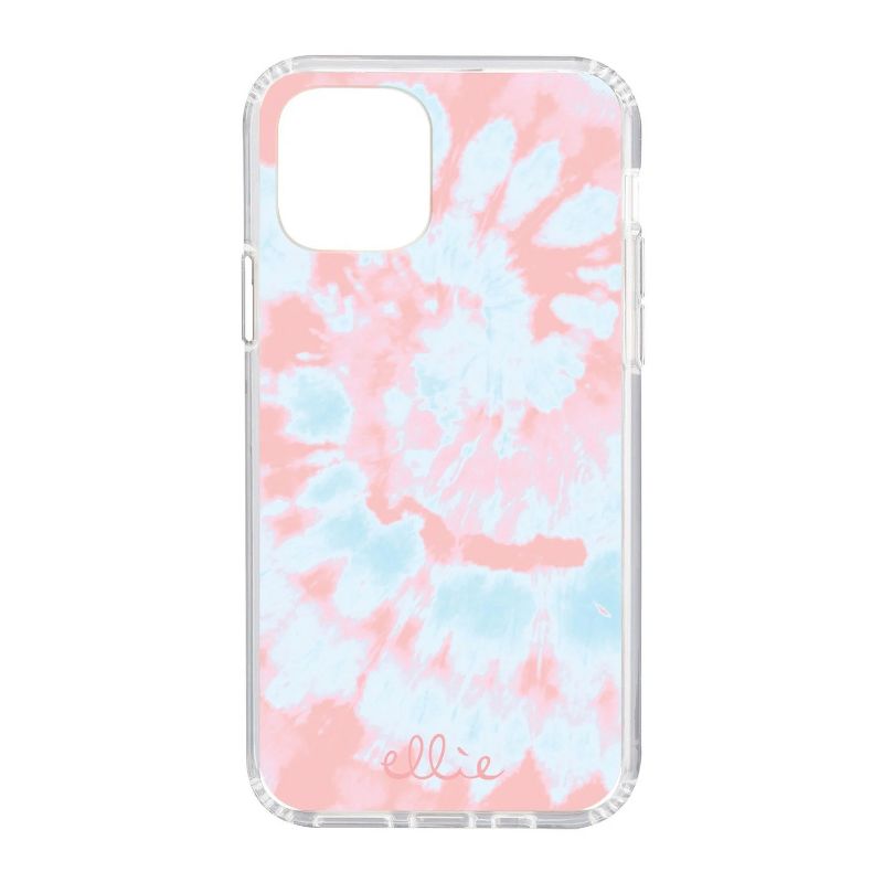 Ellie Los Angeles Pink and Blue Tie Dye Phone Case for iPhone 12 Mini, 1 of 2