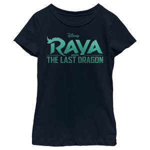 Girl's Raya and the Last Dragon Classic Logo T-Shirt - 1 of 4