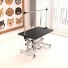 BENCMATE Pet Grooming Tool 43 Inch Adjustable Heavy Type Hydraulic Pet Dog Grooming Table, With Adjustable Arm And Noose, Black, 42.50"*23.50"*21" - 3 of 4