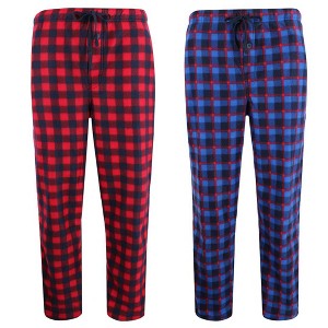 Fruit of the Loom Men's Flannel Pajama Pant (Pack of 2) - 1 of 4