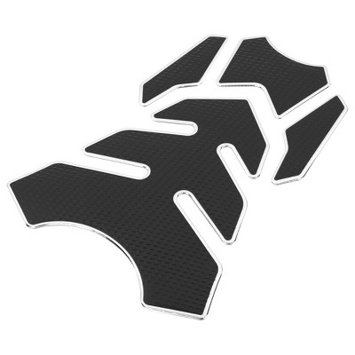 Unique Bargains Motorcycle Gas Oil Fuel Tank Protector 3D PVC Rubber Sticker 1 Pc