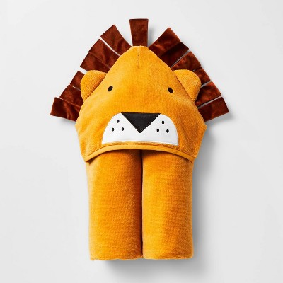 25&#34;x50&#34; Lion Kids&#39; Hooded Towel - Pillowfort&#8482;_0